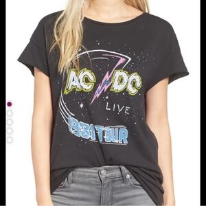 JUNK FOOD AC/DC T-shirt 1981 Tour